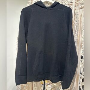 Helmut Lang Black Textured Hoodie